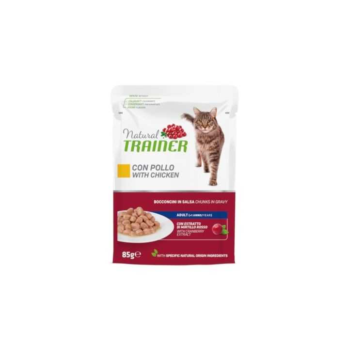 Natural Trainer Cat Adult Pollo 85 Gr.