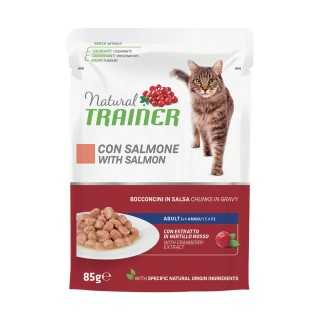 Natural Trainer Cat Adult Salmone 85 Gr.