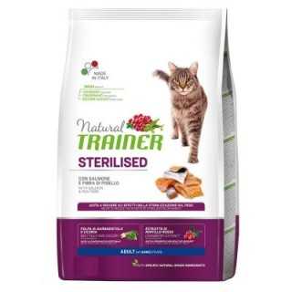 Natural Trainer Cat Adult Sterilised Salmone 1,5 Kg.