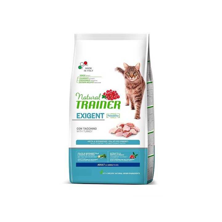 Natural Trainer Cat Exigent Tacchino 300 Gr.