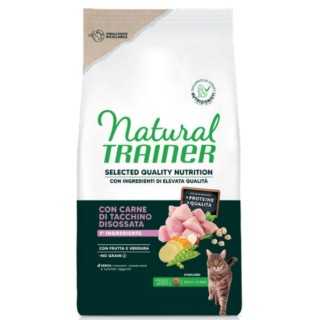 Natural Trainer Cat Selected Quality Nutrition Adult Sterilised Tacchino 1,25 Kg.