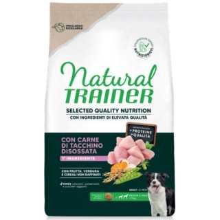 Natural Trainer Dog Selected Quality Nutrition Adult Medium/Maxi Tacchino 2,5 Kg.