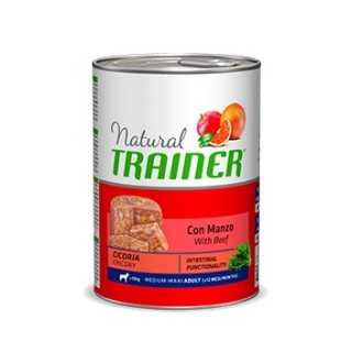 Natural Trainer Medium Adult Manzo & Riso 400 Gr.