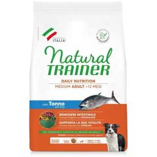 Natural Trainer Medium Adult Tonno & Riso 3 Kg.