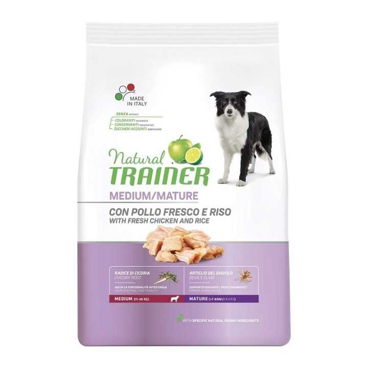 Natural Trainer Medium Maturity Pollo Fresco 3 Kg.