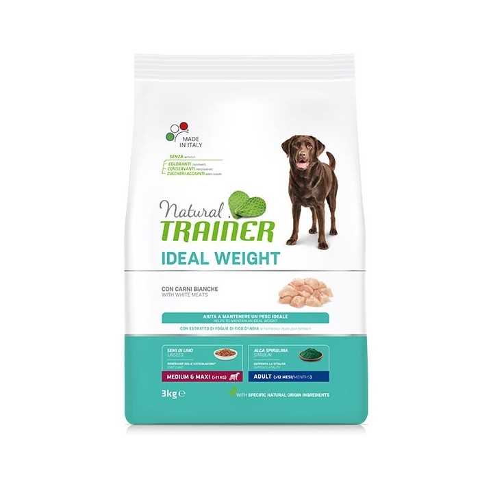 Natural Trainer Medium/Maxi Ideal Weight Carni Bianche 3 Kg.