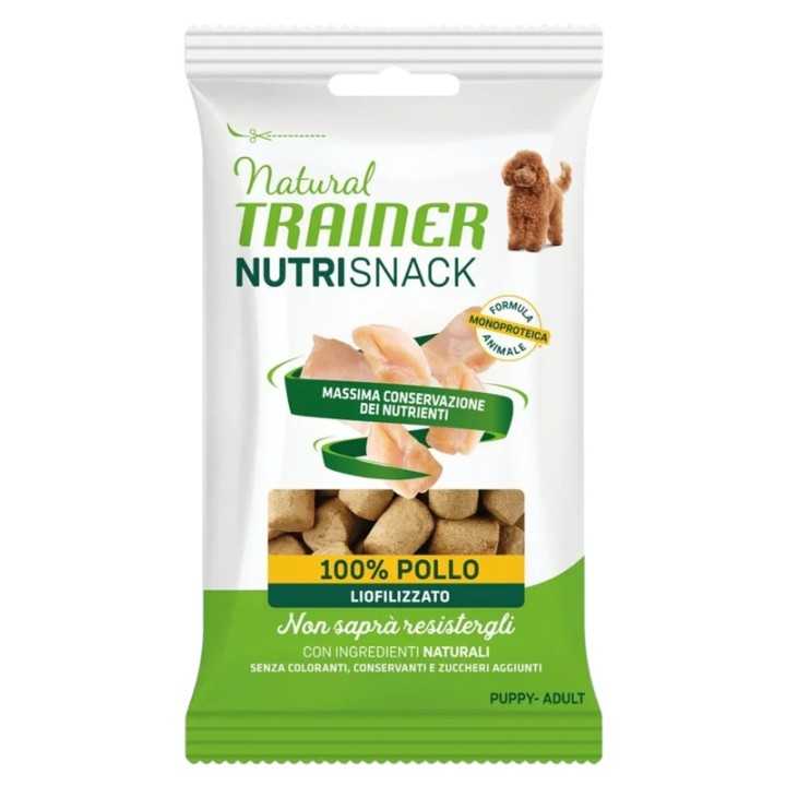 Natural Trainer Nutrisnack Puppy & Adult Pollo 20 Gr.