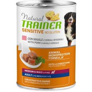 Natural Trainer Sensitive Adult Medium/Maxi Agnello 400 Gr.