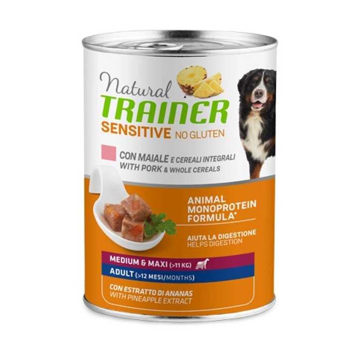 Natural Trainer Sensitive Adult Medium/Maxi Agnello 400 Gr.