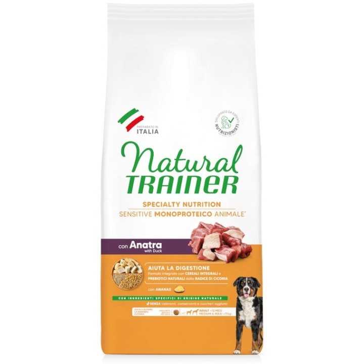 Natural Trainer Sensitive Adult Medium/Maxi Anatra 3 Kg.