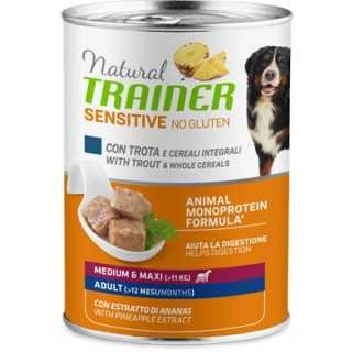 Natural Trainer Sensitive Adult Medium/Maxi Trota 400 Gr.
