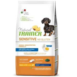 Natural Trainer Sensitive Adult Mini Uovo & Cereali Integrali 800 Gr.