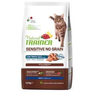 Natural Trainer Sensitive Adult No Grain Trota 1,5 Kg.