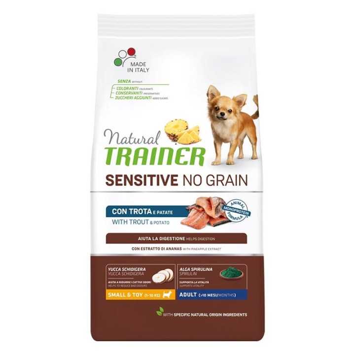 Natural Trainer Sensitive No Grain Adult Mini Trota 800 Gr.