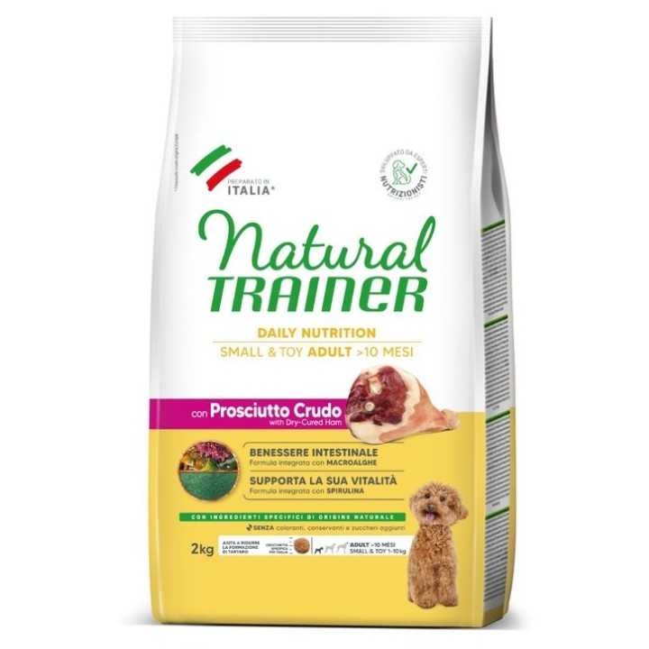 Natural Trainer Small & Toy Adult Prosciutto Crudo & Riso 2 Kg.