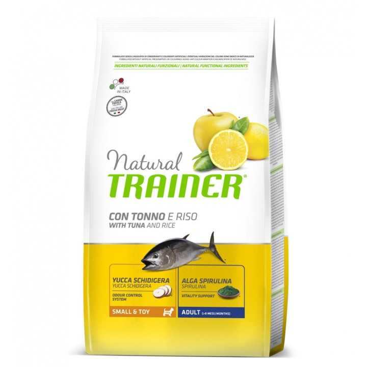 Natural Trainer Small & Toy Adult Tonno & Riso 800 Gr.