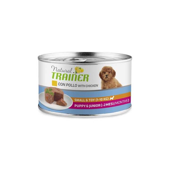 Natural Trainer Small & Toy Puppy & Junior Pollo & Riso 150 Gr.