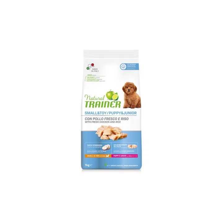 Natural Trainer Small & Toy Puppy & Junior Pollo Fresco 2 Kg.