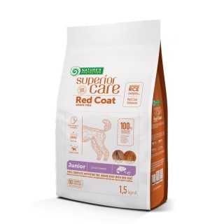 Nature'S Protection Red Coat Grain Free Junior All Breeds Salmone 1,5 Kg.