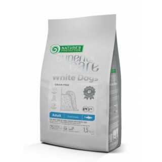 Nature'S Protection White Dog Grain Free Adult Small Aringa 1,5 Kg.