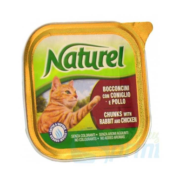 Naturel Cat Bocconcini Coniglio & Pollo 100 Gr.