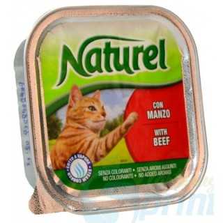 Naturel Cat Pate' Manzo 100 Gr.