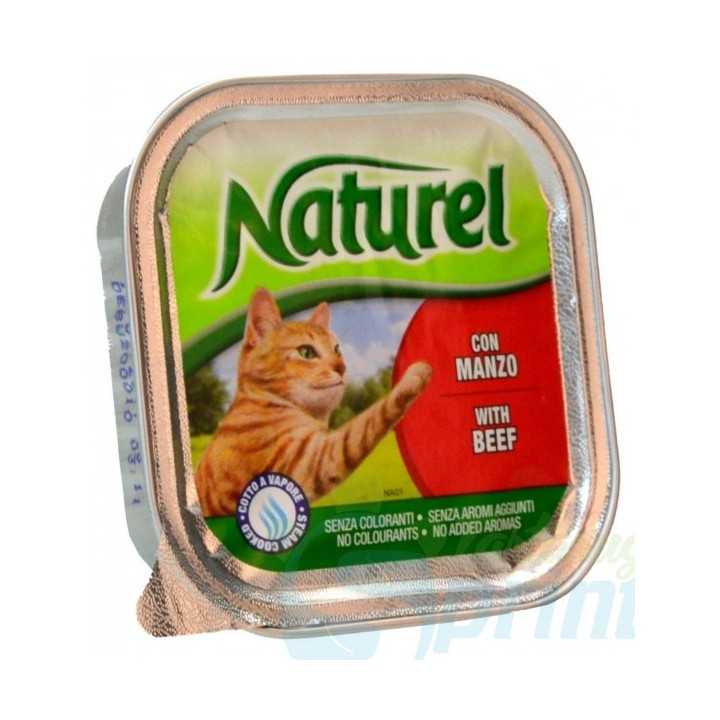Naturel Cat Pate' Manzo 100 Gr.