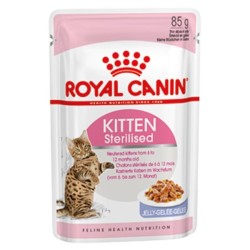 Royal Canin Kitten Sterilised Jelly 85 Gr.