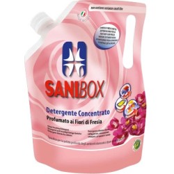 Sanibox Detergente Concentrato Profumato Ai Fiori Di Fresia 1 Lt.