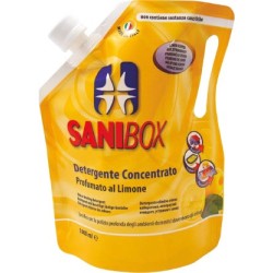 Sanibox Detergente Concentrato Profumato Al Limone 5 Lt.