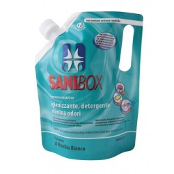 Sanibox Detergente Concentrato Profumato Al Muschio Bianco 5 Lt.
