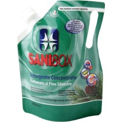 Sanibox Detergente Concentrato Profumato Al Pino Silvestre 5 Lt.