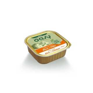 Oasy Cat Adult Delizioso Pate' Ricco Di Pollo 100 Gr.