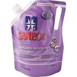 Sanibox Detergente Concentrato Profumato Alla Lavanda 1 Lt.