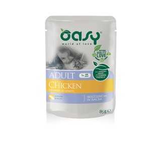 Oasy Cat Bocconcini In Salsa Adult Pollo 85 Gr.