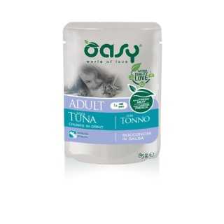 Oasy Cat Bocconcini In Salsa Adult Tonno 85 Gr.