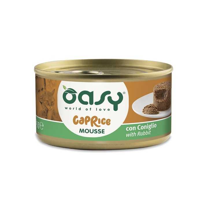 Oasy Cat Caprice Mousse Con Coniglio 85 Gr.