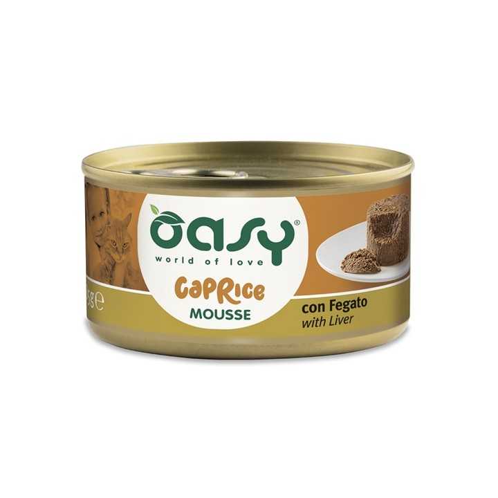 Oasy Cat Caprice Mousse Con Fegato 85 Gr.