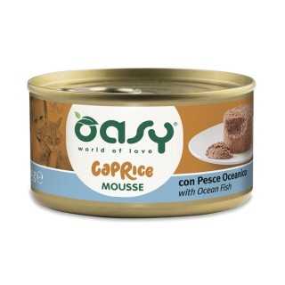 Oasy Cat Caprice Mousse Con Pesce Oceanico 85 Gr.