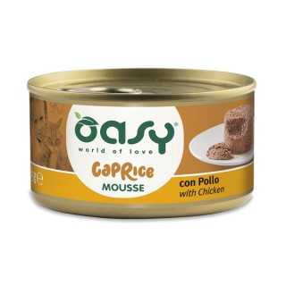 Oasy Cat Caprice Mousse Con Pollo 85 Gr.