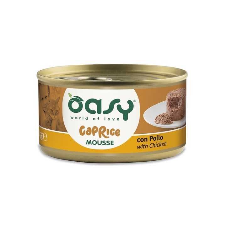 Oasy Cat Caprice Mousse Con Pollo 85 Gr.