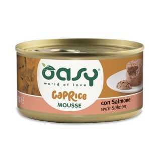 Oasy Cat Caprice Mousse Con Salmone 85 Gr.
