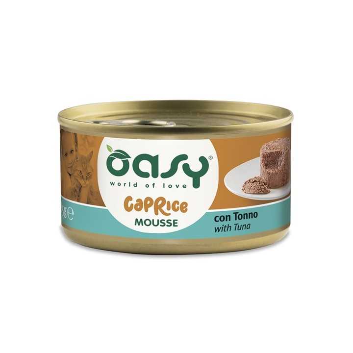 Oasy Cat Caprice Mousse Con Tonno 85 Gr.