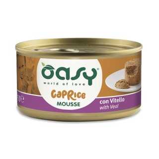 Oasy Cat Caprice Mousse Con Vitello 85 Gr.