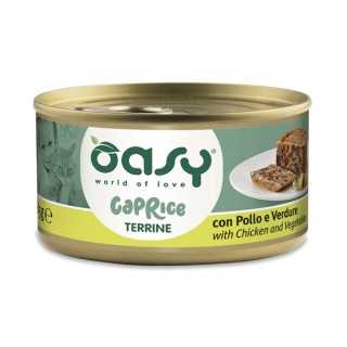 Oasy Cat Caprice Terrine Con Pollo & Verdure 85 Gr.