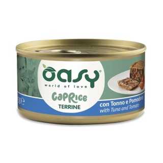 Oasy Cat Caprice Terrine Con Tonno & Pomodoro 85 Gr.