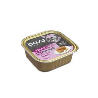 Oasy Cat Grain Free Pate' Adult Maiale & Zucca 85 Gr.