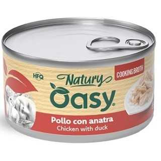 Oasy Cat Natury Cooking Broth - Pollo Con Anatra 85 Gr.
