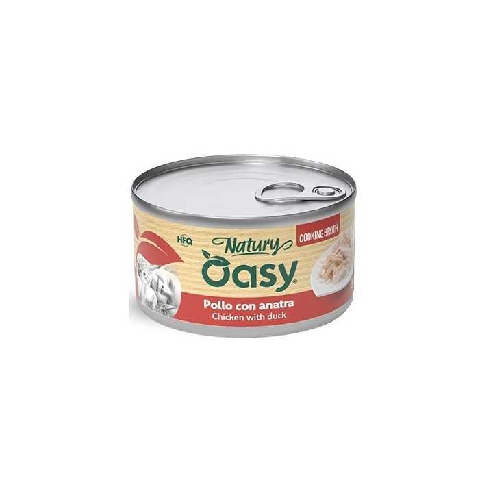 Oasy Cat Natury Cooking Broth - Pollo Con Anatra 85 Gr.