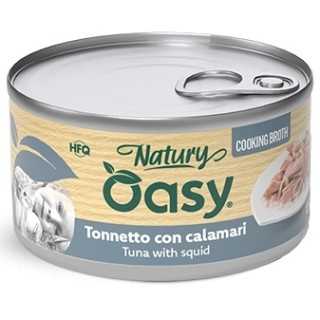 Oasy Cat Natury Cooking Broth - Tonnetto Con Calamari 85 Gr.